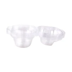 New 🧨 Clear Cupcake Clamshells by Celebrate It®, 6ct. ✔️ -Celebrate It Sales Shop 10685192 3