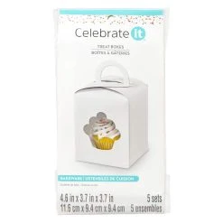 Best reviews of 🔥 12 Packs: 5 ct. (60 total) White Cupcake Treat Boxes by Celebrate It® 🔔