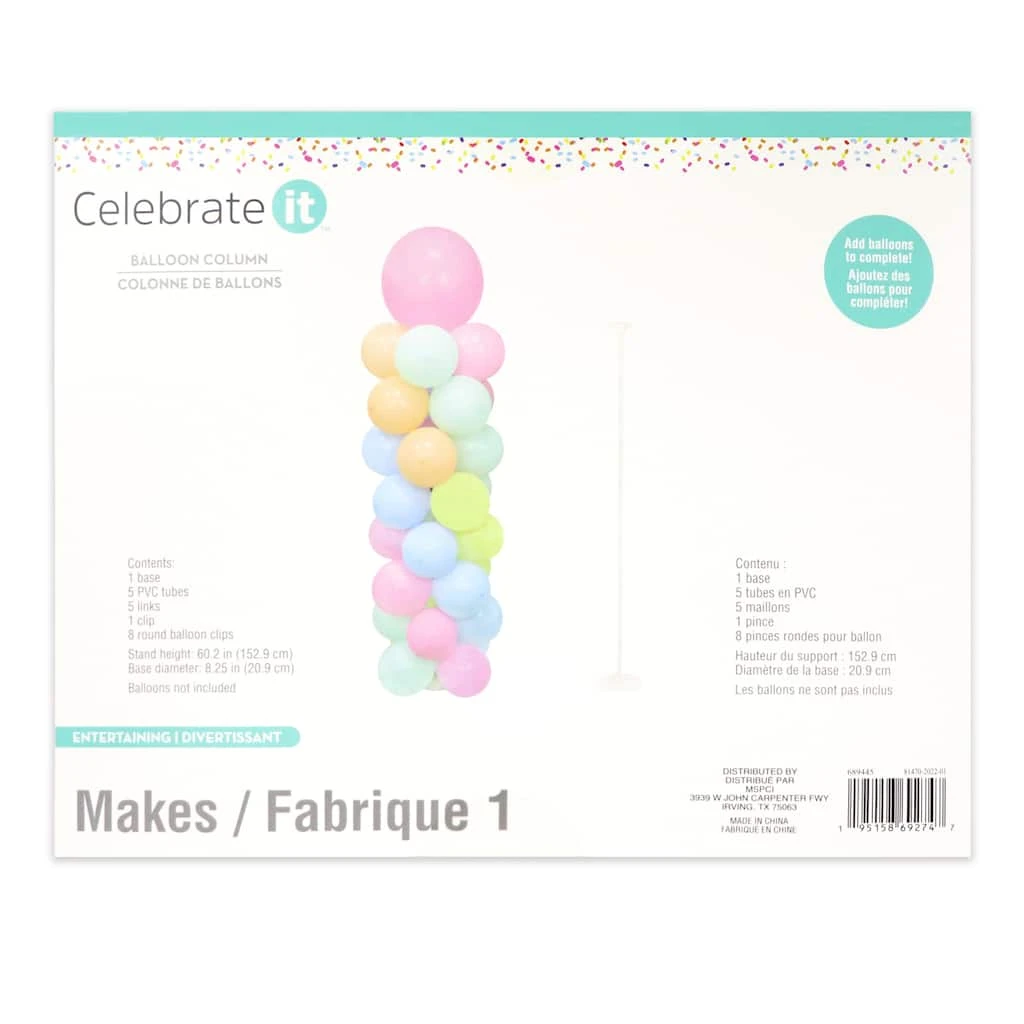 Best deal π 6 Pack: 60" Balloon Column by Celebrate It™ β 5 Best deal π 6 Pack: 60" Balloon Column by Celebrate It™ β - Image 5