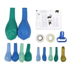 Hot Sale 😉 6 Pack: 10ft. Blue & Gold Balloon Garland Kit by Celebrate It™ ⭐ -Celebrate It Sales Shop 10689447 3 1