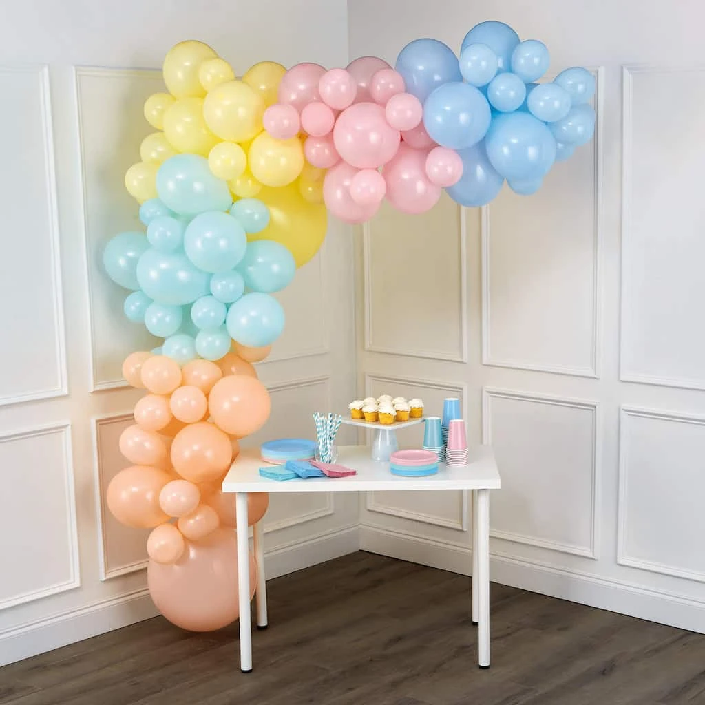 Coupon π 10ft. Pastel Rainbow Balloon Garland Kit by Celebrate It™ β 2 Coupon π 10ft. Pastel Rainbow Balloon Garland Kit by Celebrate It™ β - Image 2
