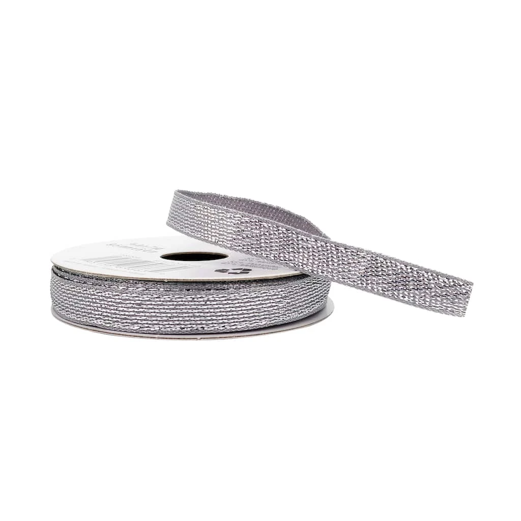 Wholesale π₯° 3/8" x 7yd. Metallic Ribbon by Celebrate It® π 2 Wholesale π₯° 3/8" x 7yd. Metallic Ribbon by Celebrate It® π - Image 2