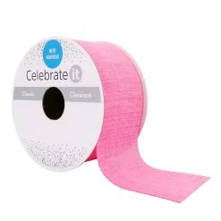 Budget 👏 12 Pack: 1.5'' x 3yd. Taffeta Wired Ribbon by Celebrate It® ✔️