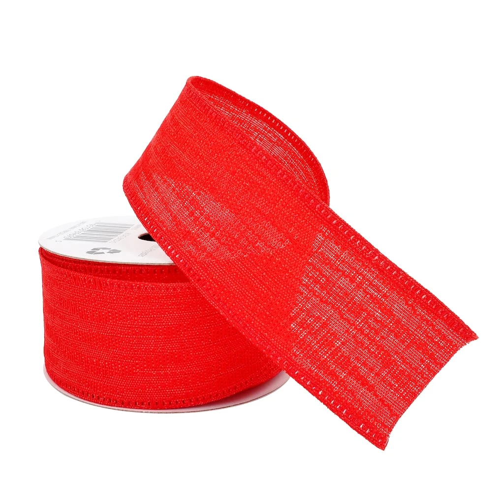 Hot Sale π 12 Pack: 1.5" x 3yd. Grosgrain Wired Ribbon by Celebrate It™ βοΈ 2 Hot Sale π 12 Pack: 1.5" x 3yd. Grosgrain Wired Ribbon by Celebrate It™ βοΈ - Image 2