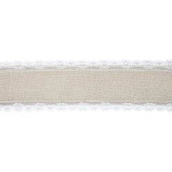 Deals β¨ 12 Pack: 2.5" x 3yd. Faux Linen & Lace Wired Ribbon by Celebrate It™ π 5 Deals β¨ 12 Pack: 2.5" x 3yd. Faux Linen & Lace Wired Ribbon by Celebrate It™ π -Celebrate It Sales Shop 10689914 3 1