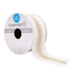 Cheapest 👏 1.5" x 3yd. Metallic Wired Ombre Ribbon by Celebrate It™ 🧨