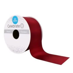 Brand new ✔️ 1.5" x 3yd. Satin Wired Ribbon by Celebrate It™ 🥰