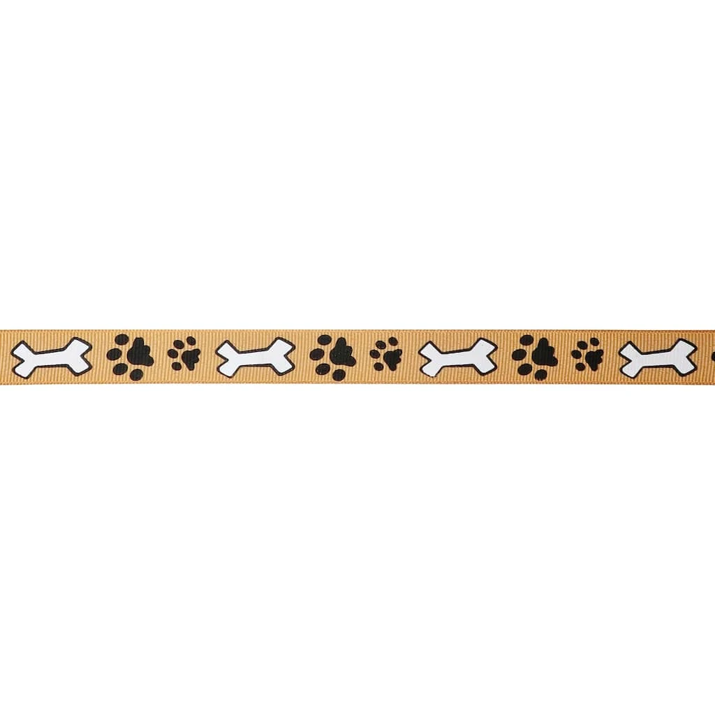 Best deal ⭐ 12 Pack: 5/8" x 7yd. Grosgrain Paw Print & 🥰 Dog Bone Ribbon by Celebrate It™ ⭐ 3 Best deal ⭐ 12 Pack: 5/8" x 7yd. Grosgrain Paw Print & 🥰 Dog Bone Ribbon by Celebrate It™ ⭐ - Image 3