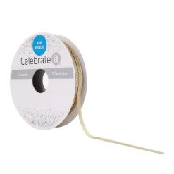 Cheap ⌛ 1/8" x 10yd. Metallic Lamé Ribbon by Celebrate It® 👏