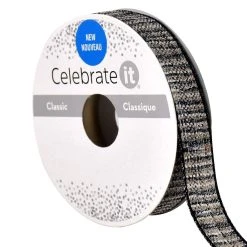 Flash Sale 🔔 5/8" x 7yd. Faux Cotton Ribbon by Celebrate It® 🤩
