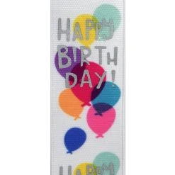 Brand new ❤️ 1.5" x 3yd. Grosgrain Wired Happy 😍 Birthday Ribbon by Celebrate It® 😍 -Celebrate It Sales Shop 10689995 3