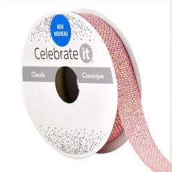 Wholesale ❤️ 5/8" x 7yd. Metallic Ribbon by Celebrate It® 🤩