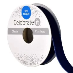 Promo ⌛ 5/8" x 3yd. Velvet Ribbon by Celebrate It™ 🎁