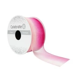 Discount 🎁 12 Pack: 1.5" x 3yd. Sheer Wired Ombre Ribbon by Celebrate It® 🥰