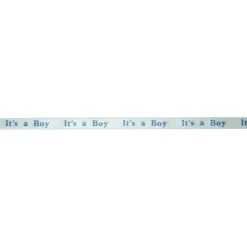 Best Sale 😍 3/8" x 7yd. Satin It's a Boy Ribbon by Celebrate It® 🌟 -Celebrate It Sales Shop 10690029 3