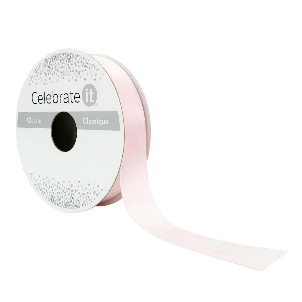 Wholesale ❤️ 5/8" x 7yd. Satin Ribbon by Celebrate It® ❤️ 1 Wholesale ❤️ 5/8" x 7yd. Satin Ribbon by Celebrate It® ❤️