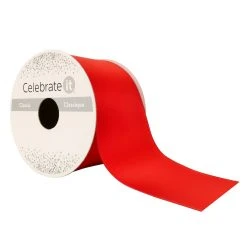Budget 🥰 2" x 3yd. Satin Wired Ribbon by Celebrate It® 🌟