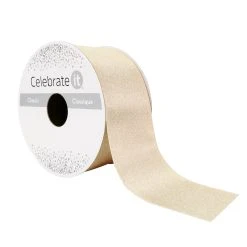 Coupon ✨ 1.5" x 3yd. Metallic Satin Ribbon by Celebrate It® ✔️