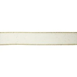 Flash Sale 👍 1.5" x 3yd. Sheer Wired Sparkle Ribbon by Celebrate It® ✨ -Celebrate It Sales Shop 10690115 3