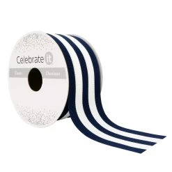 Best deal 👏 1.5" x 3yd. Grosgrain Striped Ribbon by Celebrate It™ ⌛