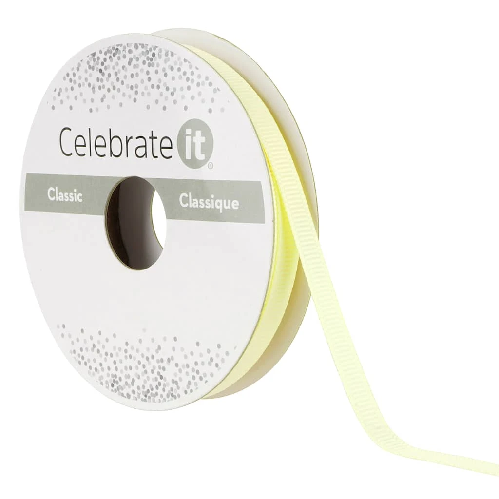 Cheapest βοΈ 24 Pack: 1/4" x 10yd. Grosgrain Ribbon by Celebrate It™ π 1 Cheapest βοΈ 24 Pack: 1/4" x 10yd. Grosgrain Ribbon by Celebrate It™ π