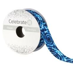 Flash Sale ❤️ 1'' x 5 yd. Floral Bloom Ribbon by Celebrate It® ❤️