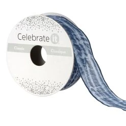 Budget 😉 1'' x 3 yd. Wrinkle Sheer Ribbon by Celebrate It® ❤️