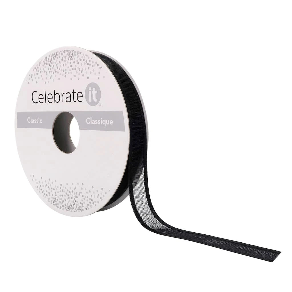 Cheapest π 0.38'' x 5yd. Tempo Sheer Satin Ribbon by Celebrate It™ π 1 Cheapest π 0.38'' x 5yd. Tempo Sheer Satin Ribbon by Celebrate It™ π