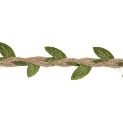 Hot Sale 😉 1/4" x 7yd. Jute with Leaves Ribbon by Celebrate It™ ✔️ -Celebrate It Sales Shop 10691889 3