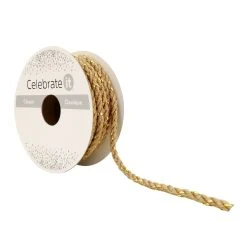 Promo 🥰 3.5mm x 5yd. Metallic Jute Wired Cording by Celebrate It™ ❤️