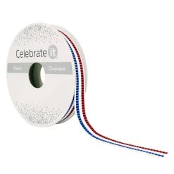 Cheap 🥰 12 Pack: 3/8" x 7yd. Metallic Stripes Ribbon by Celebrate It® 🔥