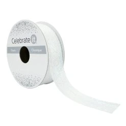 Coupon ✨ 7/8" x 5yd. Metallic Sheer Ribbon by Celebrate It™ ⭐