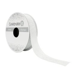Discount 🔥 12 Pack: 5/8" x 5yd. Metallic Twill Ribbon by Celebrate It® ✔️