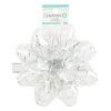 Budget 😍 6" Clear & Silver Trim Gift Bow by Celebrate It™ ✔️