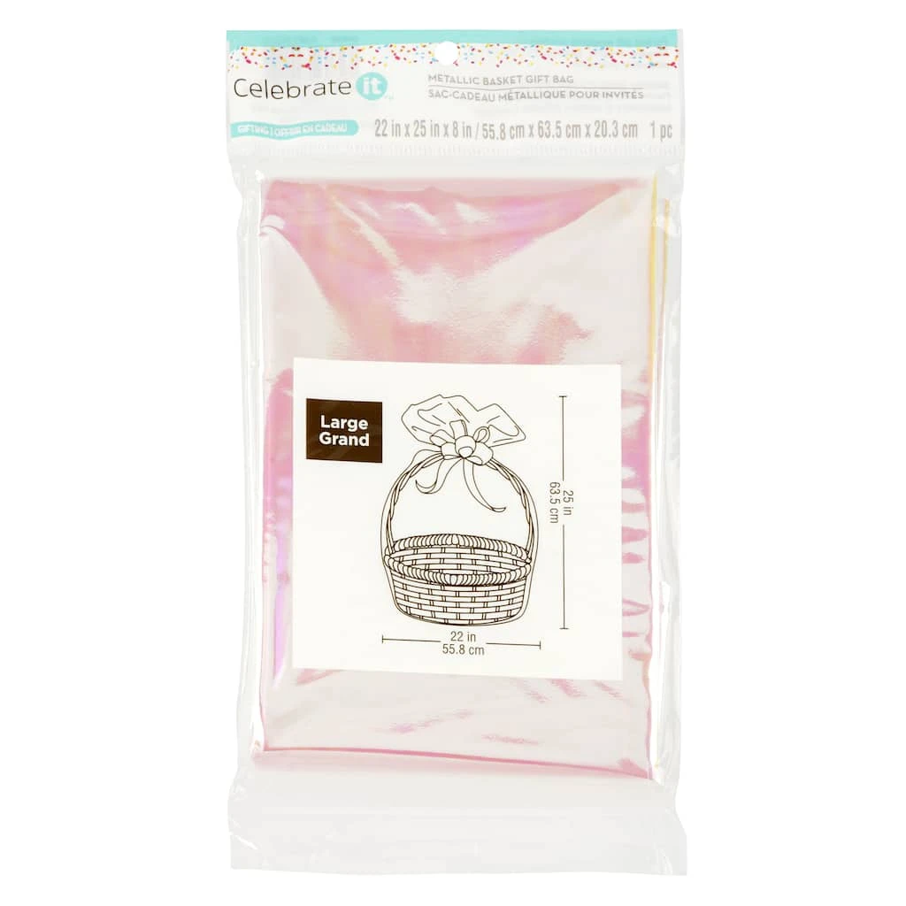 Top 10 π Metallic Basket Gift Bag by Celebrate It™ βοΈ 1 Top 10 π Metallic Basket Gift Bag by Celebrate It™ βοΈ