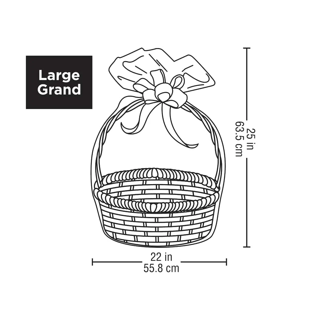 Promo 𧨠Large Clear Basket Gift Bags by Celebrate It™, 24ct. π 2 Promo 𧨠Large Clear Basket Gift Bags by Celebrate It™, 24ct. π - Image 2