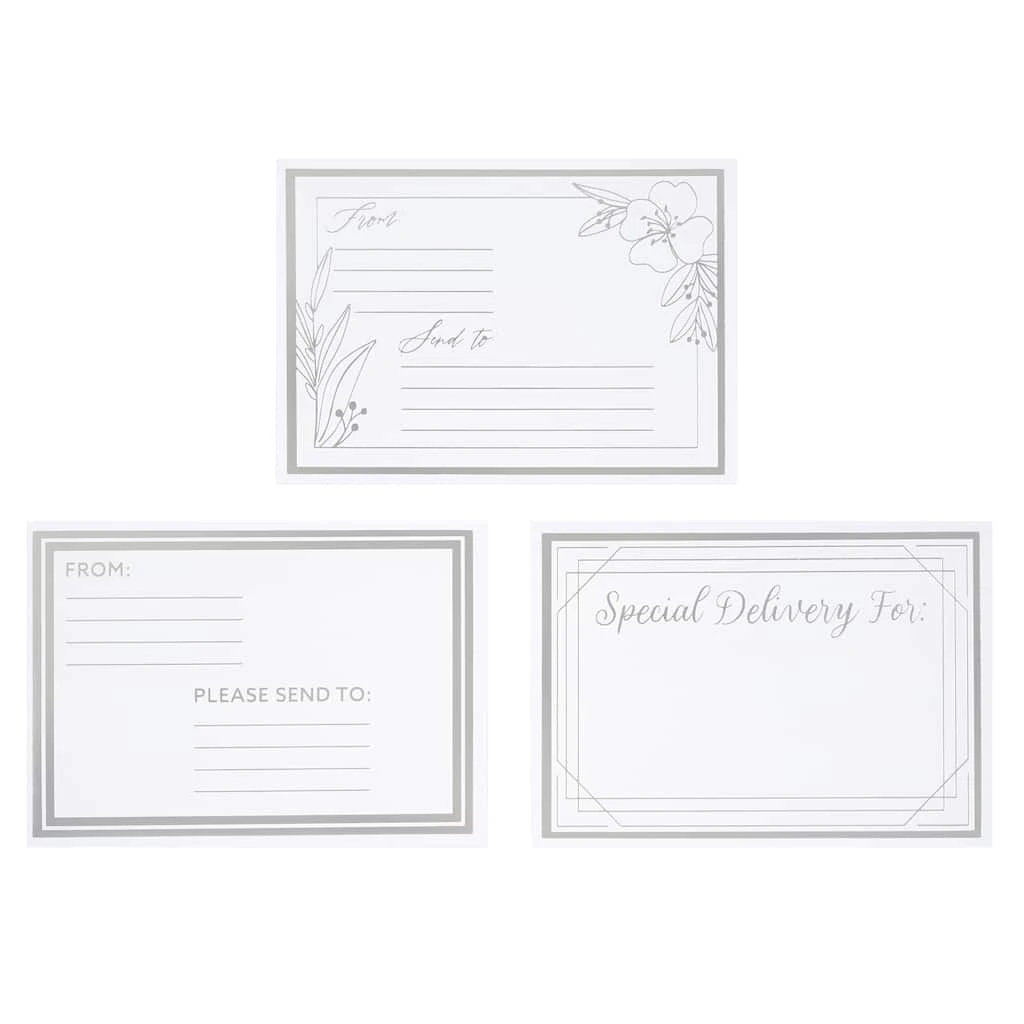 Buy ๐ Silver Address Labels by Celebrate It™ ๐ 1 Buy ๐ Silver Address Labels by Celebrate It™ ๐