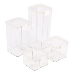 Budget 👏 Airtight Storage Containers, 4ct. by Celebrate It™ 🌟 -Celebrate It Sales Shop 10695446 2