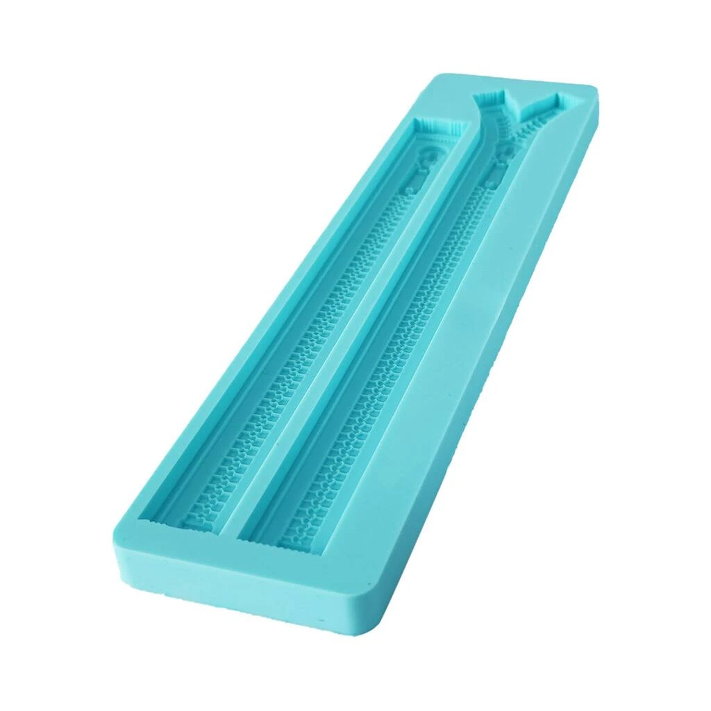 Top 10 ✔️ Zipper Silicone Fondant Border Mold by Celebrate It® ✨ 2 Top 10 ✔️ Zipper Silicone Fondant Border Mold by Celebrate It® ✨ - Image 2