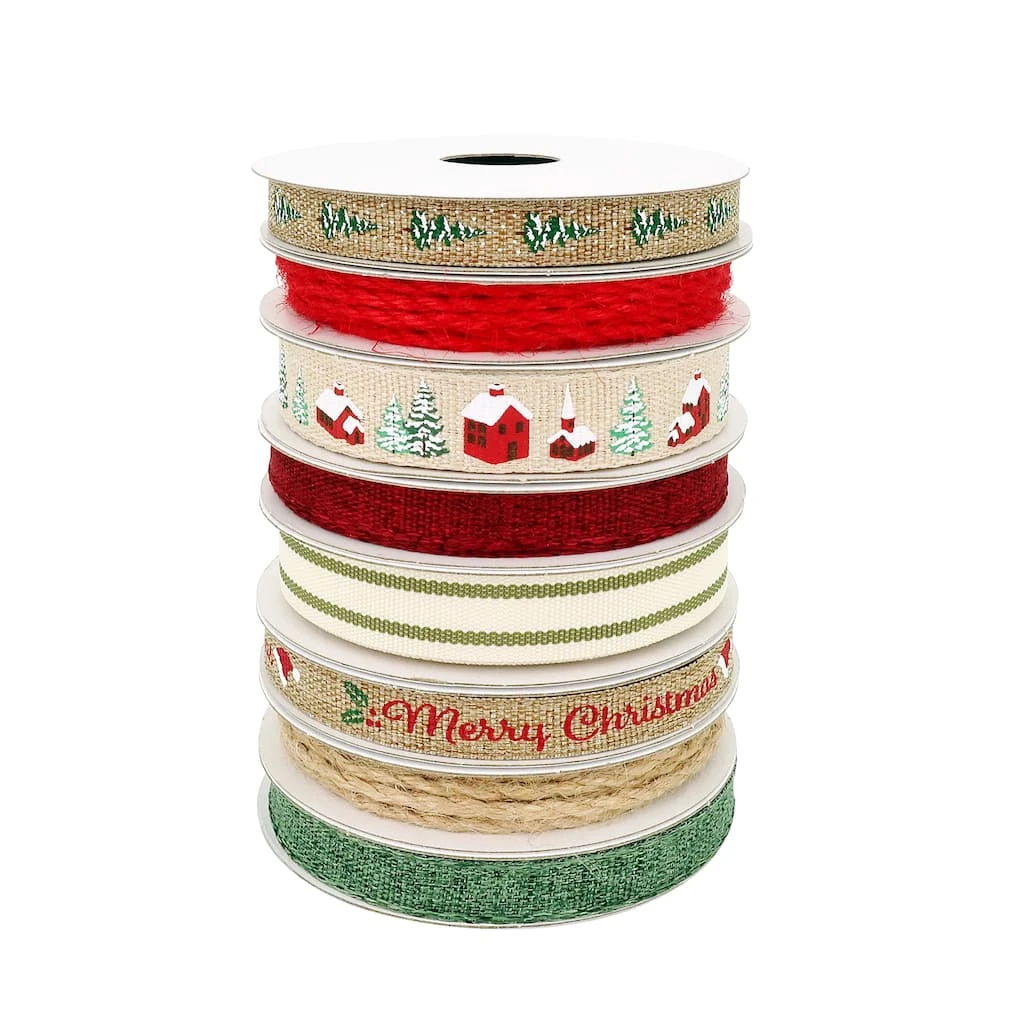 Buy β€οΈ Christmas Cottage Ribbon Variety Pack by Celebrate It™ π Christmas π 1 Buy β€οΈ Christmas Cottage Ribbon Variety Pack by Celebrate It™ π Christmas π