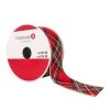 Top 10 ✔️ 1.5" x 30ft. Taffeta Wired Tartan Ribbon by Celebrate It® Christmas 🌟