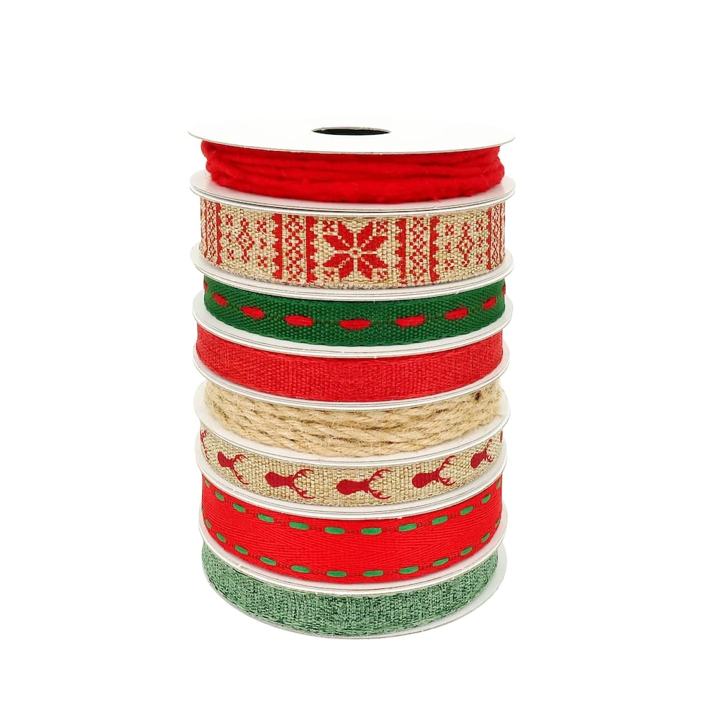 Coupon π€© Christmas Cottage Ribbon Variety Pack by Celebrate It™ Christmas π 1 Coupon π€© Christmas Cottage Ribbon Variety Pack by Celebrate It™ Christmas π