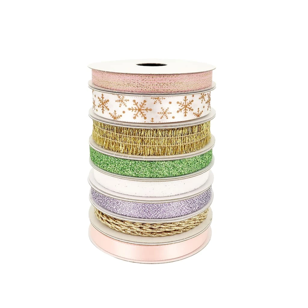 Flash Sale π 2.6yd. Holiday Romance Ribbon Variety Pack by Celebrate It™ β 1 Flash Sale π 2.6yd. Holiday Romance Ribbon Variety Pack by Celebrate It™ β