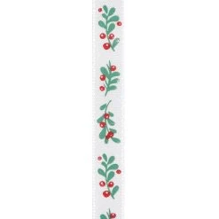 Coupon 🎁 3/8" x 12ft. Mistletoe Ribbon by Celebrate It® Christmas 🧨 -Celebrate It Sales Shop 10696012 3