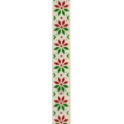 Cheapest ✔️ 3/8" x 12ft. Poinsettia Ribbon by Celebrate It® ❄ Christmas ✨ 5 Cheapest ✔️ 3/8" x 12ft. Poinsettia Ribbon by Celebrate It® ❄ Christmas ✨ -Celebrate It Sales Shop 10696030 3