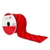 Budget ⭐ 2.5" x 20ft. Taffeta Wired Diagonal Stripes Ribbon by Celebrate It® 🔔 Christmas ✨