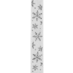 Buy 🛒 3/8" x 4yd. Snowflake Ribbon by Celebrate It® 🥰 Christmas ✔️ -Celebrate It Sales Shop 10696048 3