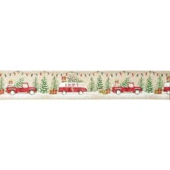 New π 1.5" x 10yd. Faux Linen Wired Vintage Car Ribbon by Celebrate It® Christmas π― 5 New π 1.5" x 10yd. Faux Linen Wired Vintage Car Ribbon by Celebrate It® Christmas π― -Celebrate It Sales Shop 10696055 3