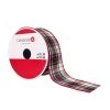 Deals 🔔 1.5" x 10yd. Wired Plaid Ribbon by Celebrate It® Christmas 🧨