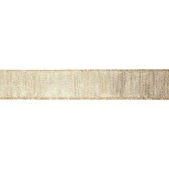 Coupon 🥰 1.5" x 10yd. Wired Sheer Metallic Ribbon by Celebrate It® Christmas 🧨 -Celebrate It Sales Shop 10696073 3